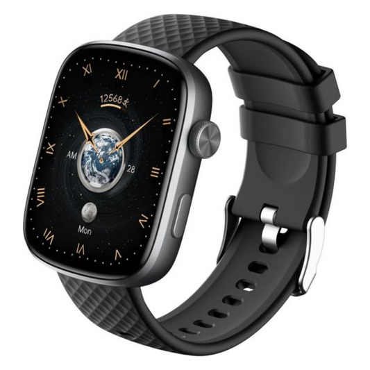 Royal Empire GT8 AMOLED Smartwatch Heren Zwart