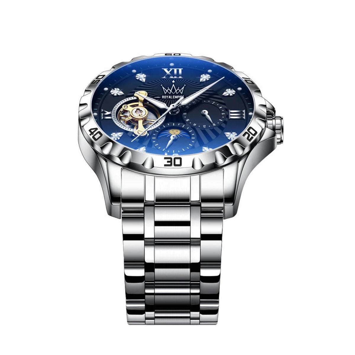 Royal Empire Watch Heren Automatisch Zilver
