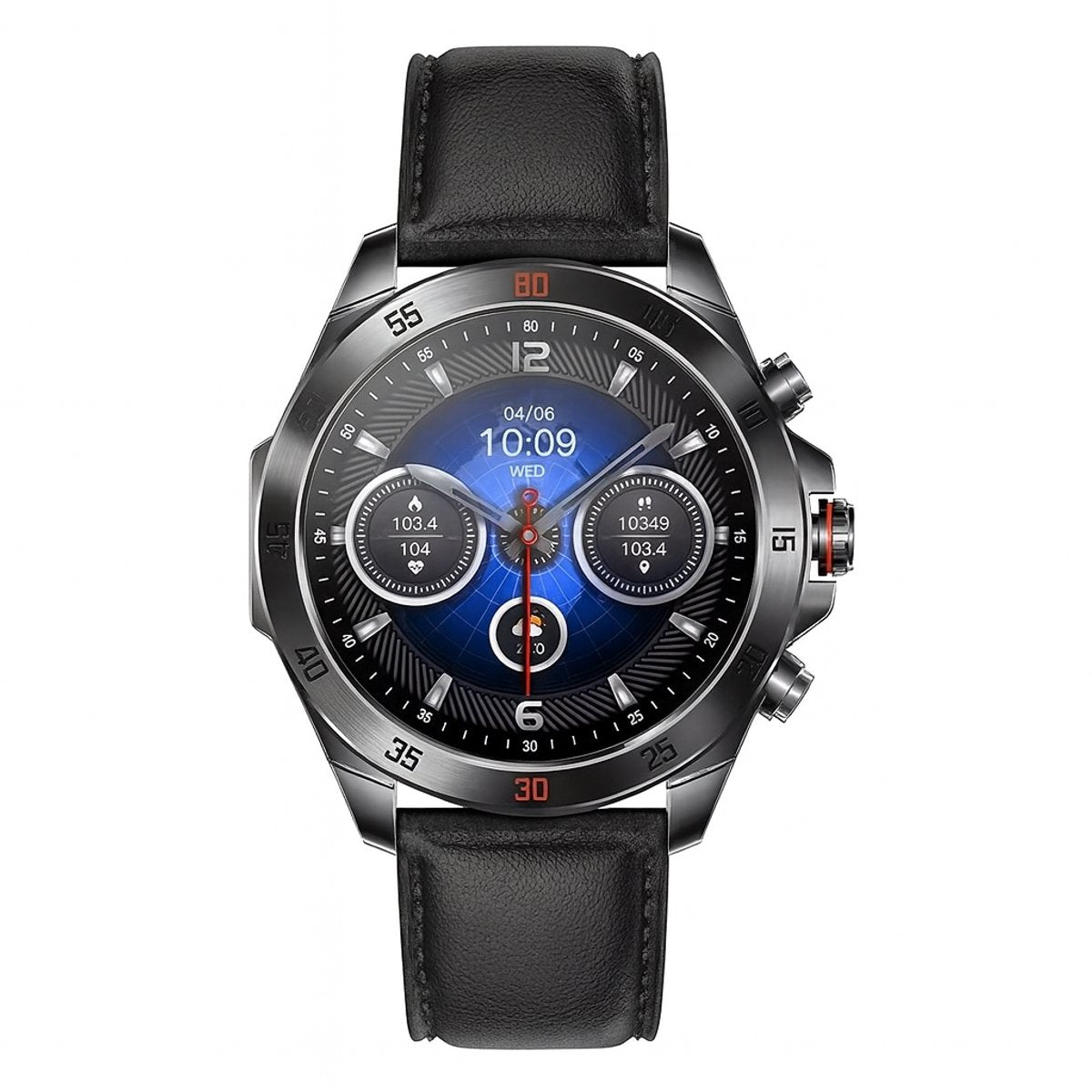 Royal Empire Amoled Pro Smartwatch Zwart