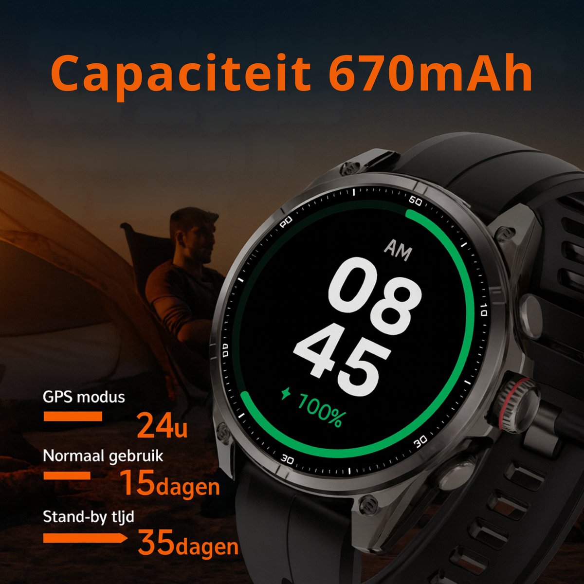 Royal Empire GPS Smartwatch Plus