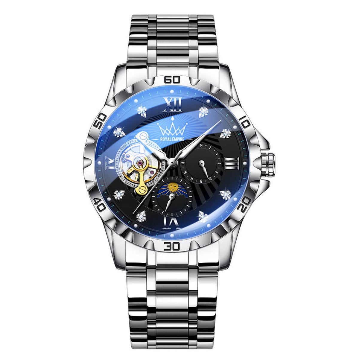 Royal Empire Watch Heren Automatisch Zilver