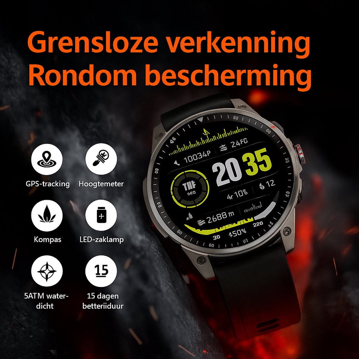 Royal Empire GPS Smartwatch Plus