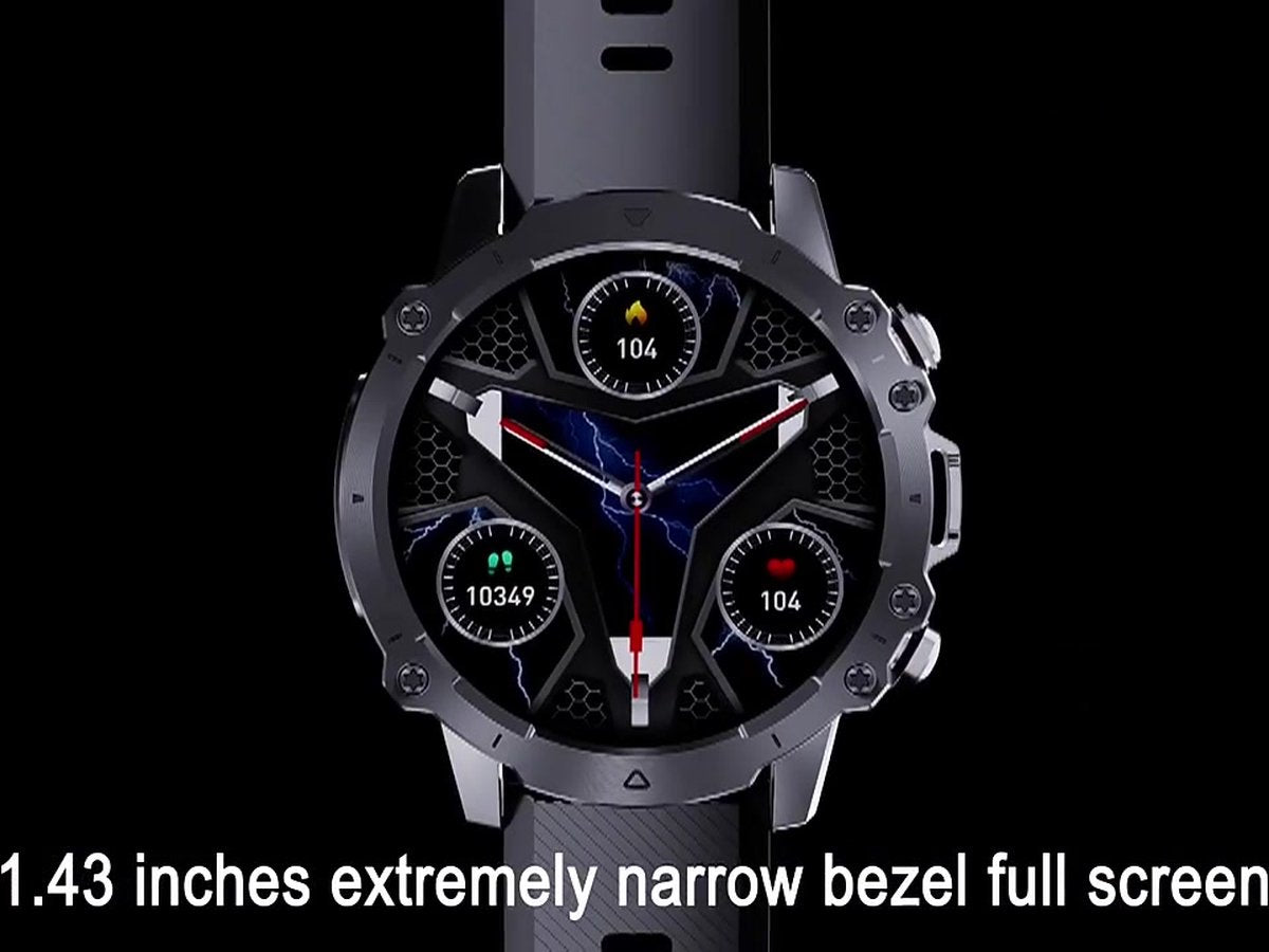 Royal Empire AK56 Heren Smartwatch Zwart
