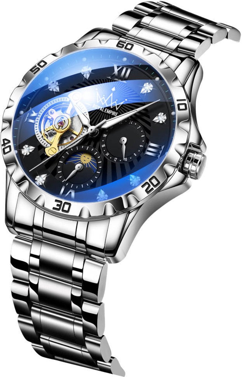 Royal Empire Watch Heren Automatisch Zilver