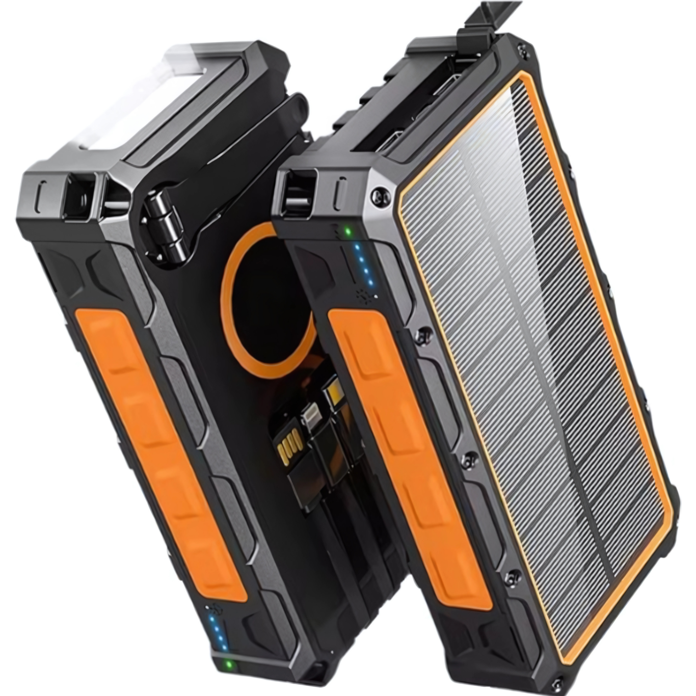 Royal Empire Handmatig Oplaadbare Solar Powerbank 30.000 mAh