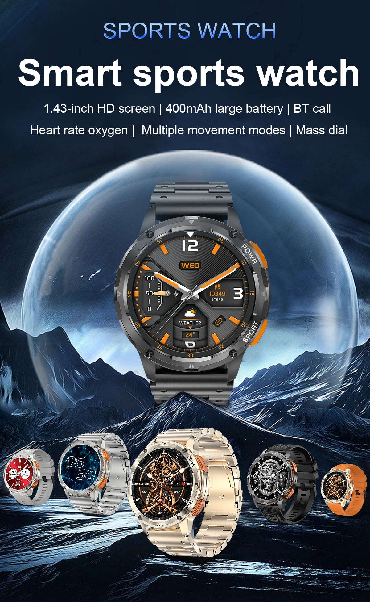 Smartwatch | Royal Empire AK59