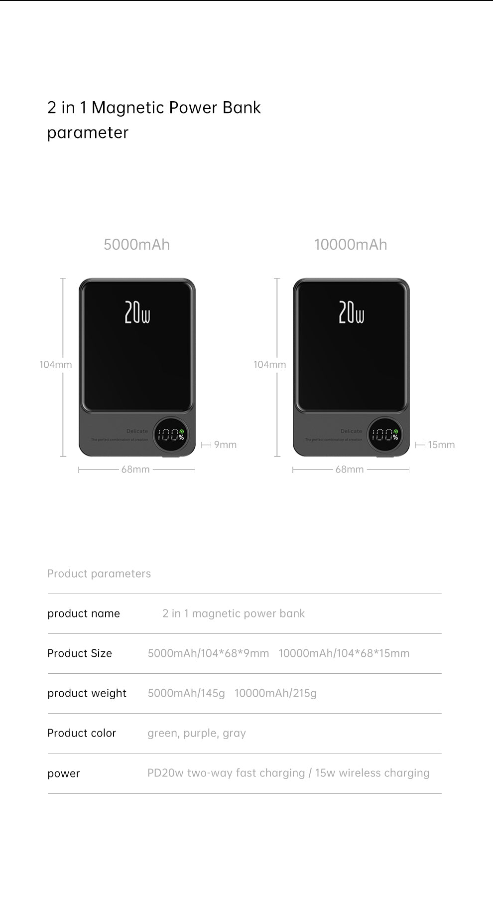 Magsafe powerbank 10